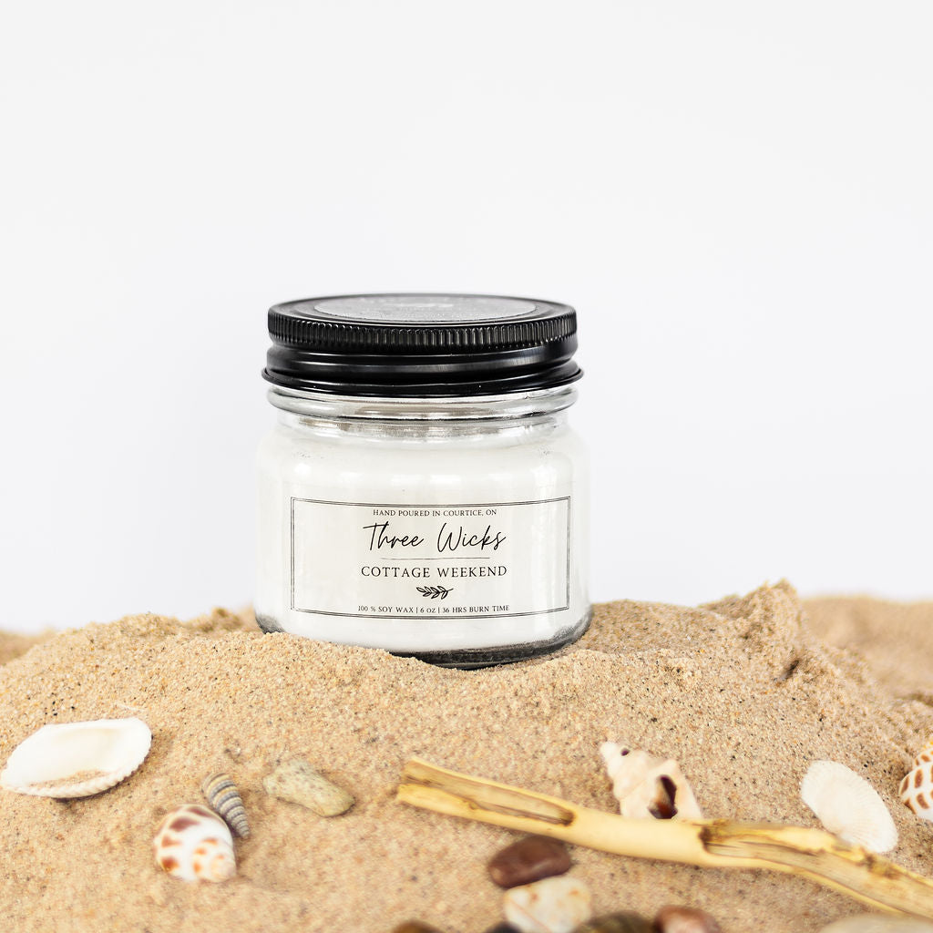 6 oz Mason Jar - Summer Scents