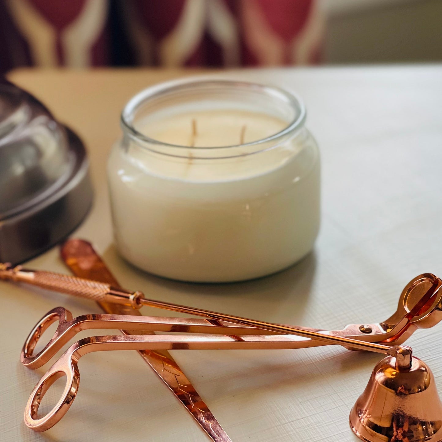 scented candle in a 10 oz vessel
