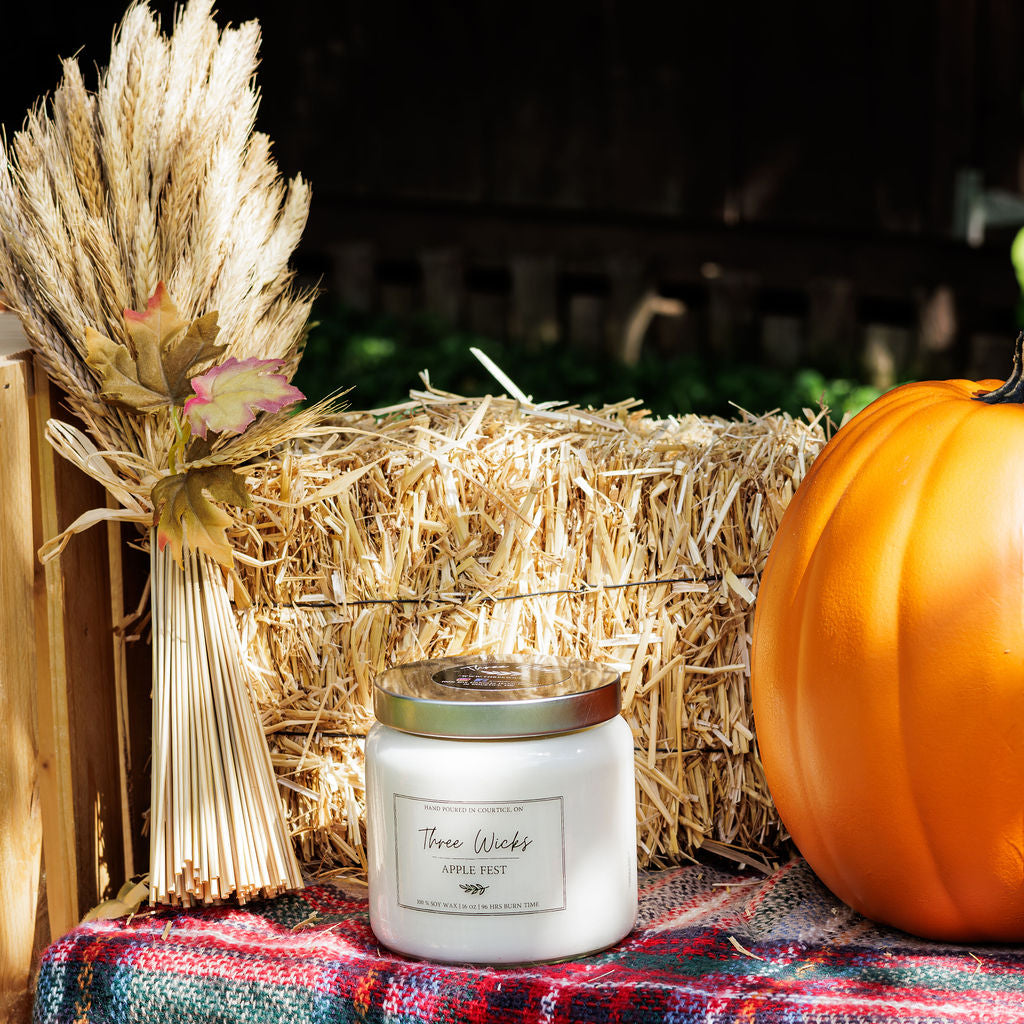 16 oz Traditional Jar - Fall Scents