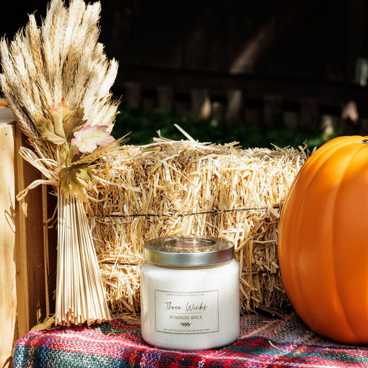 16 oz Traditional Jar - Fall Scents
