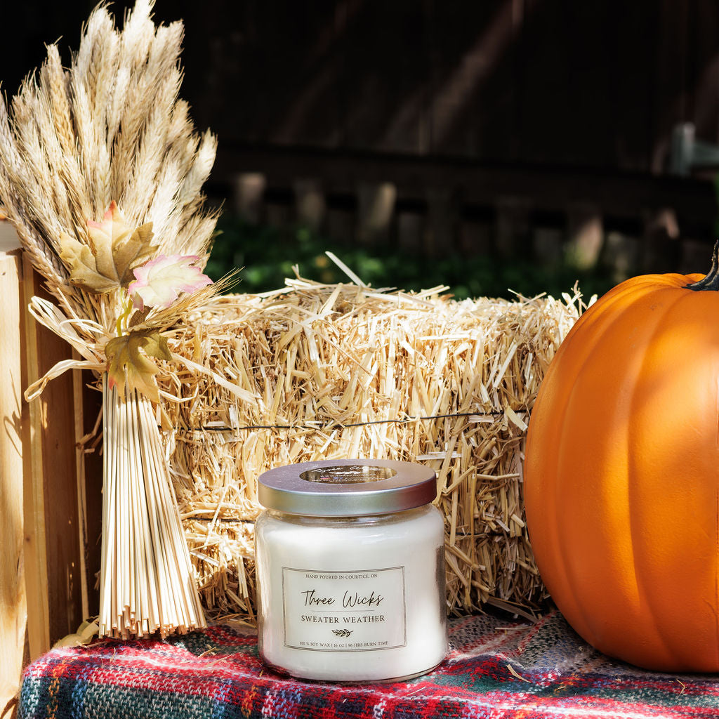 16 oz Traditional Jar - Fall Scents