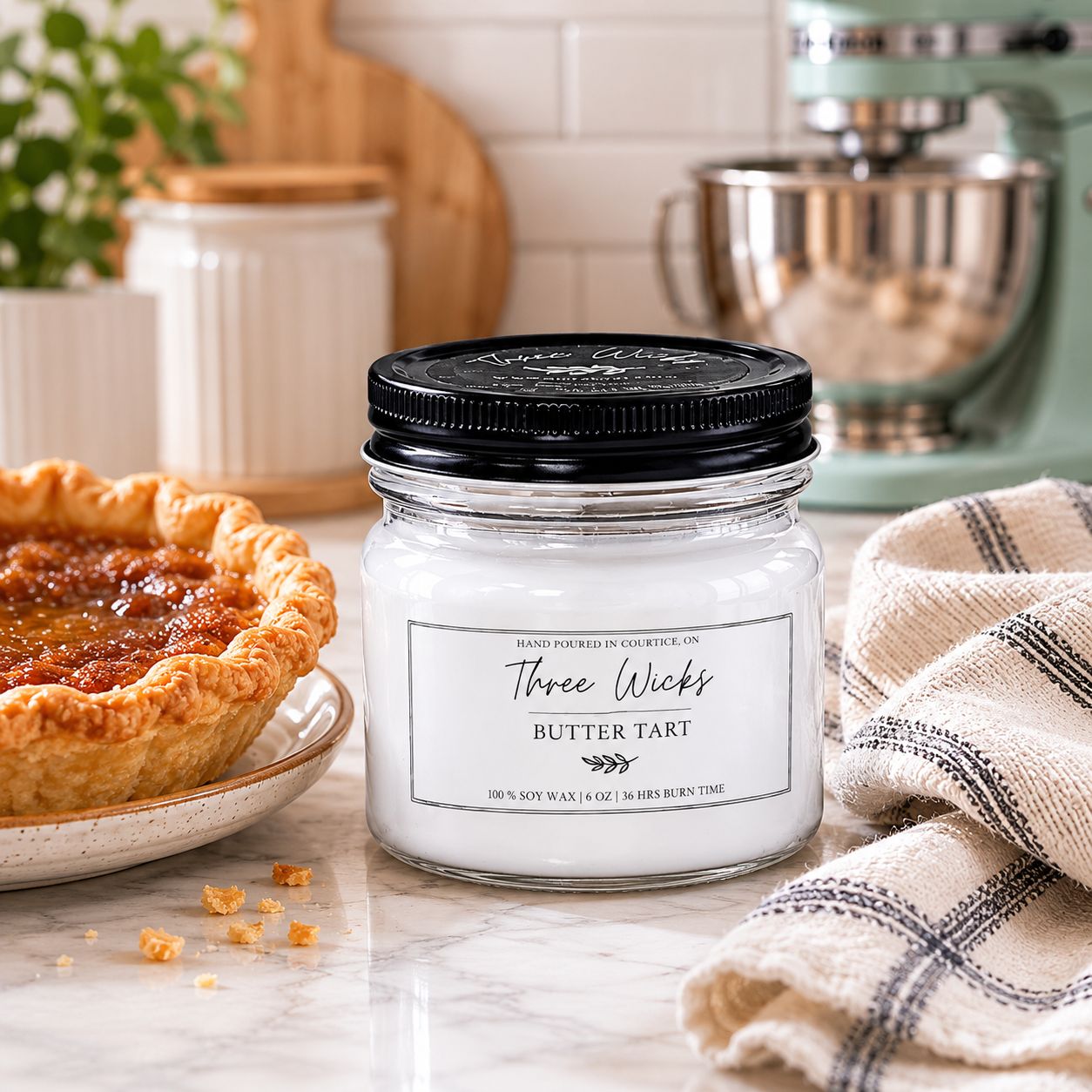 6 oz Soy Candle – Signature Scents Collection | Three Wicks Candles