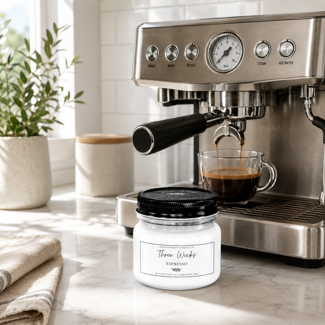 6 oz Soy Candle – Signature Scents Collection | Three Wicks Candles