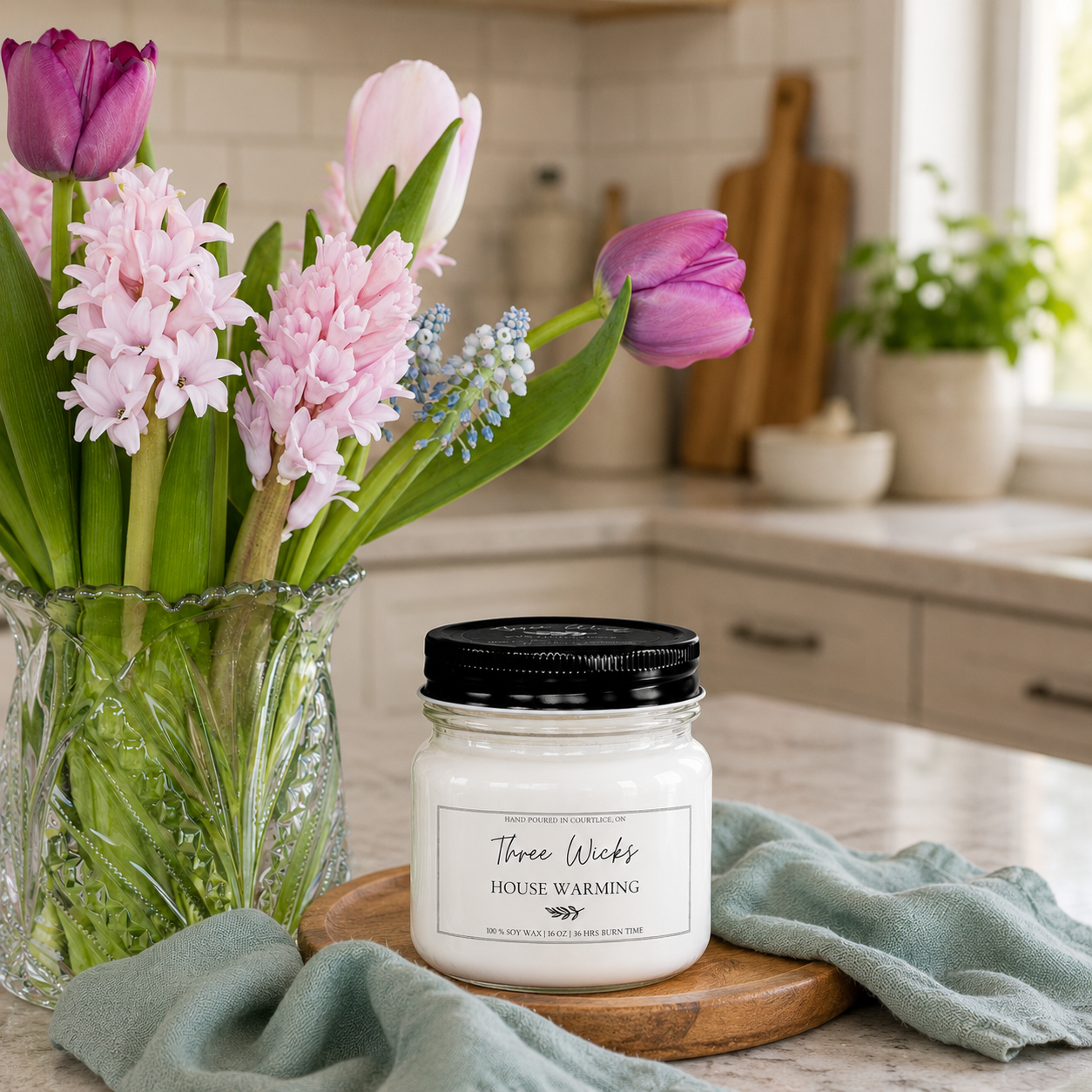 6 oz Soy Candle – Signature Scents Collection | Three Wicks Candles