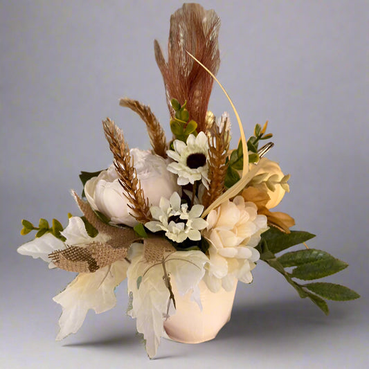Fall Floral Arrangement & Candle Workshop - Bean & Basket Pickering Village