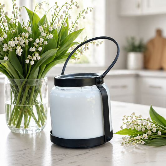 Spring Scented Candle 66 oz Lantern | 4 Wick Soy Candle