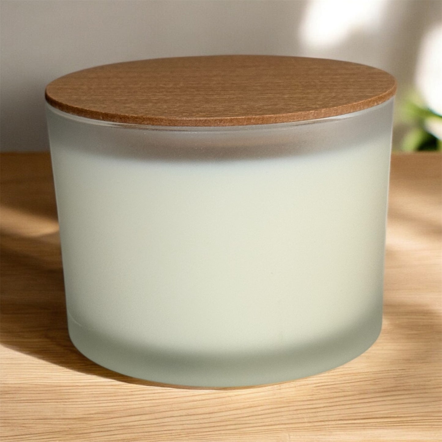 13 oz Soy Candles - Frosted Jar Wood Wick | Signature Scents