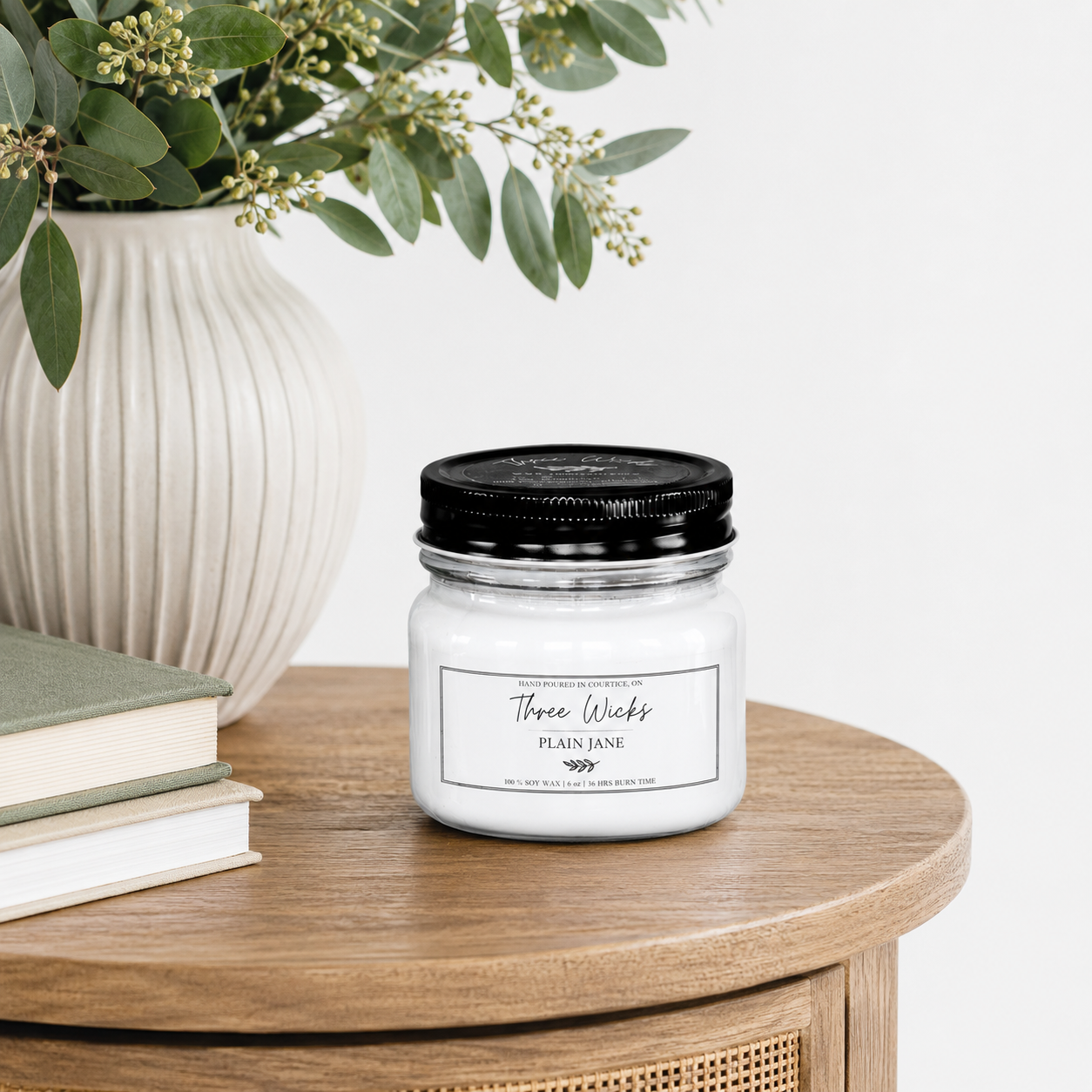 6 oz Soy Candle – Signature Scents Collection | Three Wicks Candles