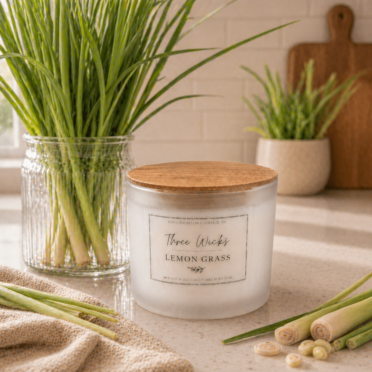 Fresh lemon grass