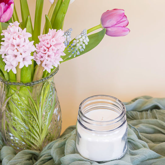 6 oz Mason Jar - Spring Scents