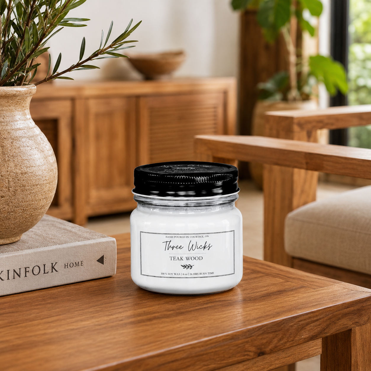 6 oz Soy Candle – Signature Scents Collection | Three Wicks Candles