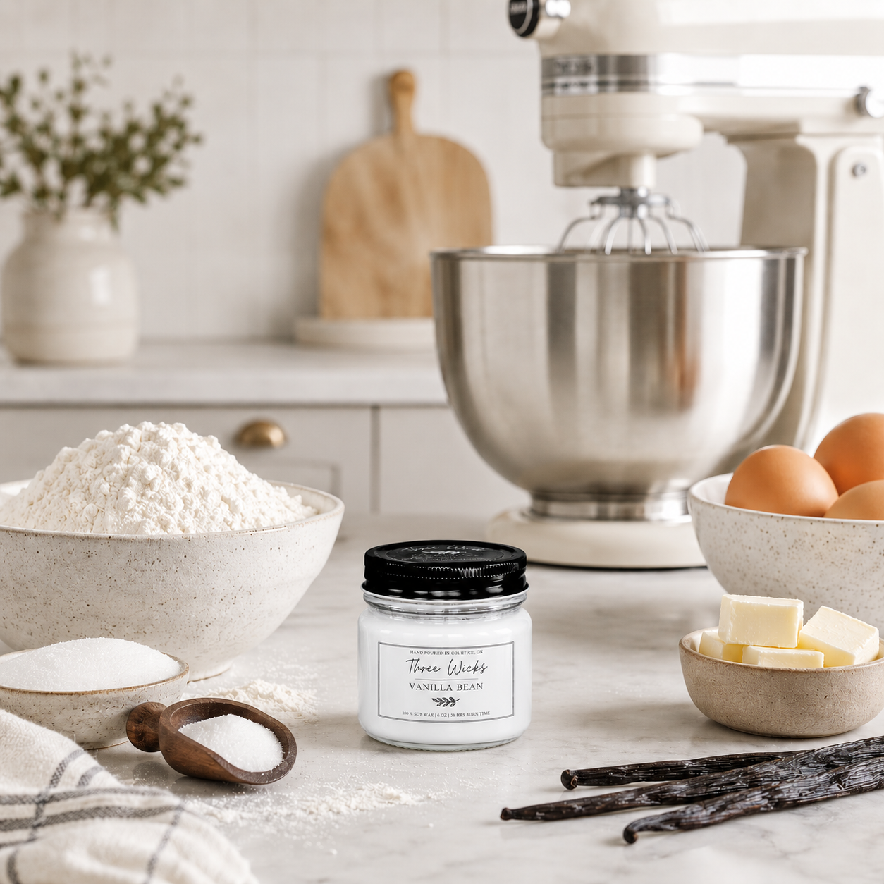 6 oz Soy Candle – Signature Scents Collection | Three Wicks Candles