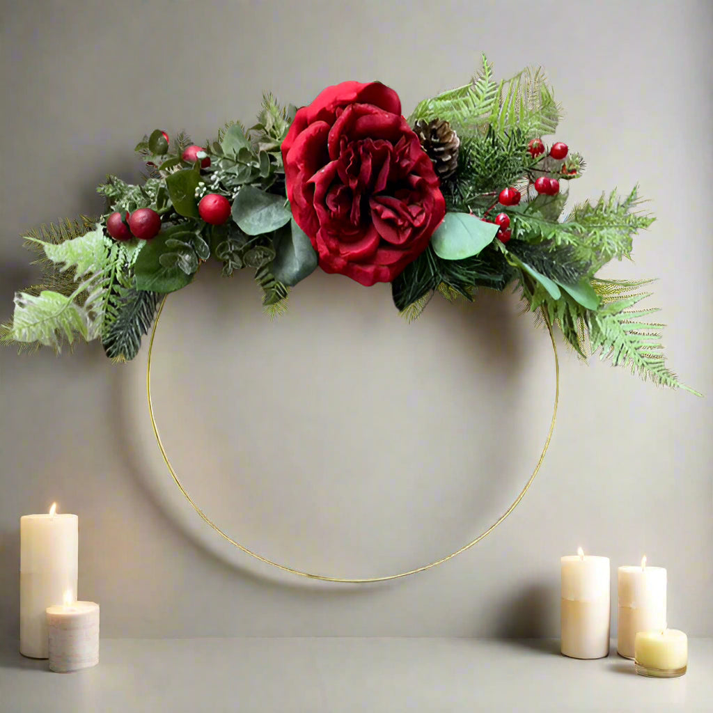 Holiday Wreath & Candle Ornament Workshop - Markets Ontario Bowmanville