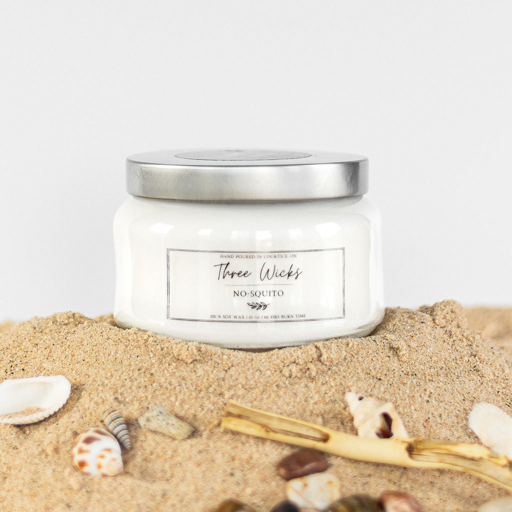 10 oz Traditional Jar Wood Wick - Summer Scents