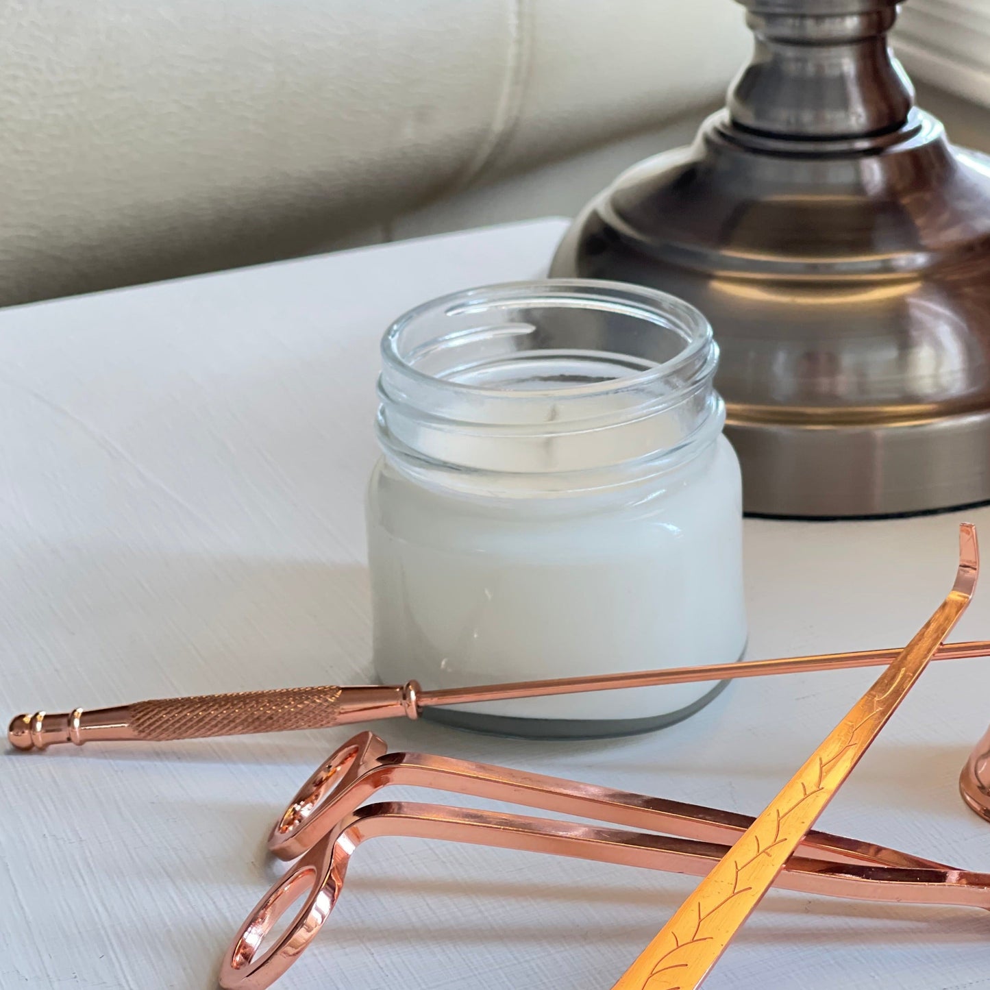 Spring scented candle 