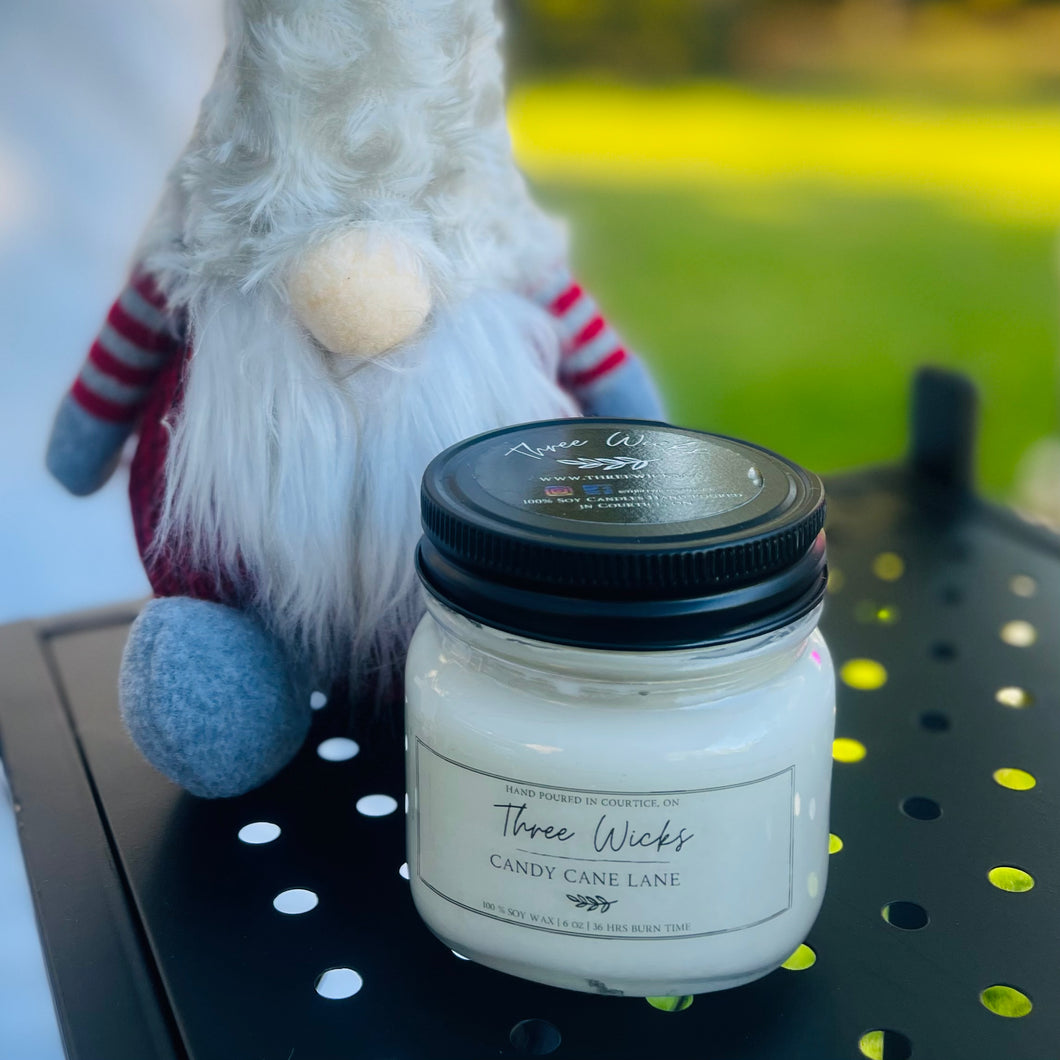 6 oz Mason Jar - Holiday Scents