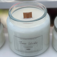 Load image into Gallery viewer, Wood Wick scented soy candle
